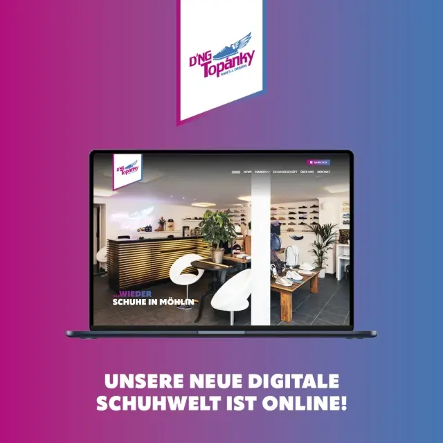 Unsere neue digitale Schuhwelt ist online! - 